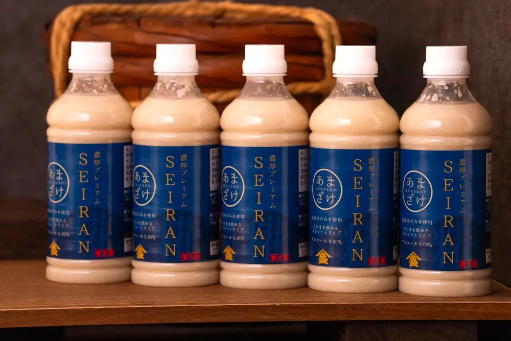＜ R8年熊本地震復興支援 ＞濃厚プレミアムあまざけSEIRAN（550g×3本）3セット 甘酒 あまざけ あまさけ 米麹 米糀 ノンアル ノンアルコール 飲料 甘味料 保存料 不使用