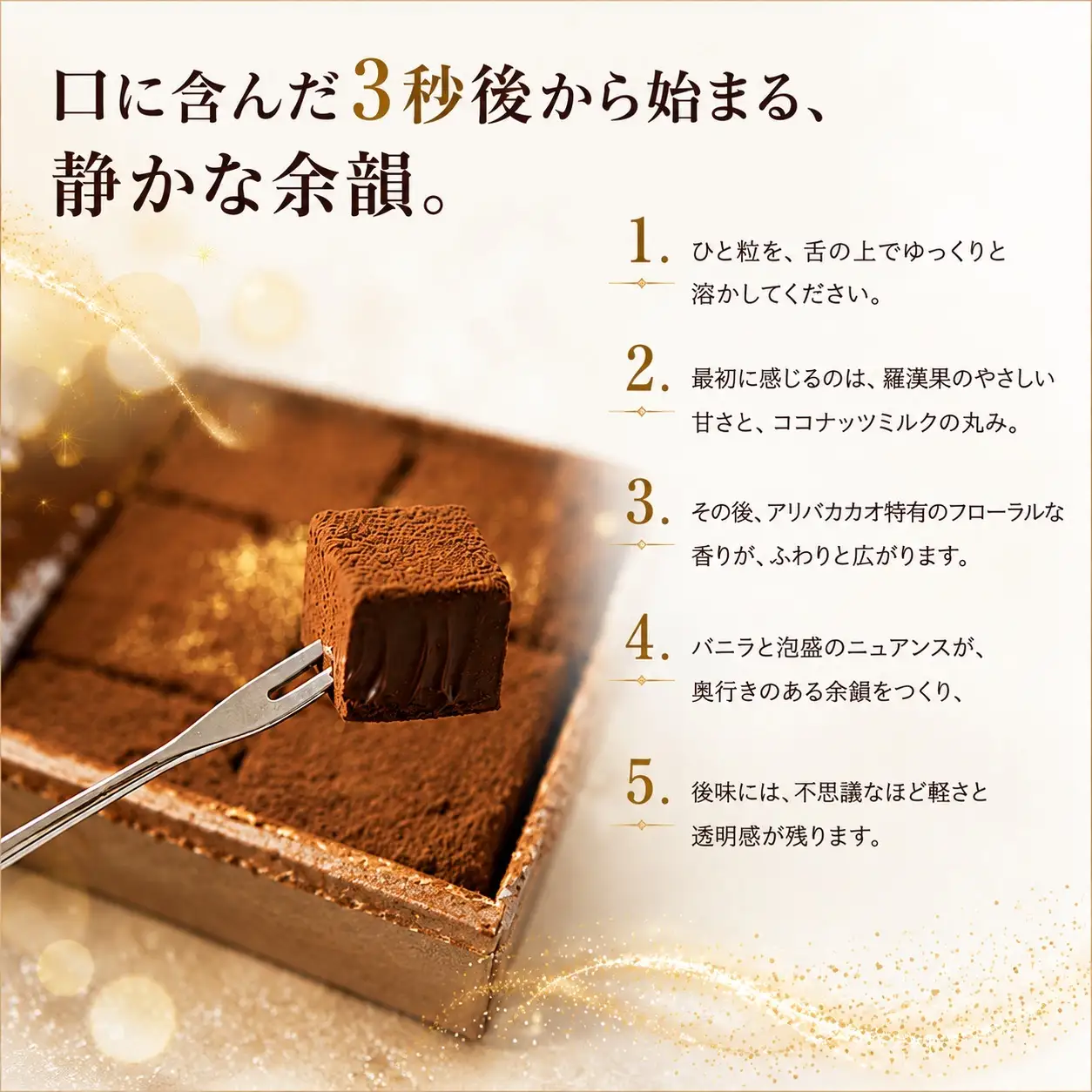 ギルトフリー 生チョコレート RA KOKO《世界で一番美味しさと健康を考えた生チョコ》 [1325]