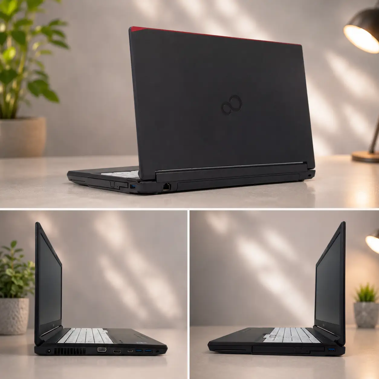 【FUJITSU FMVA93038】第12世代Core i5 / メモリ16GB / 512GB / ～初期設定済み・すぐ使える再生ノートPC　181-01ts