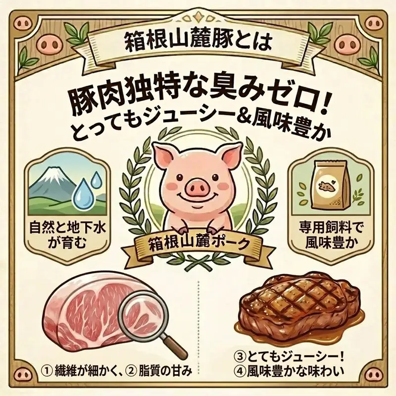 ベーコン 【1kg】 豚肉 肉 豚 豚ロース 国産豚肉 箱根山麓豚 冷凍