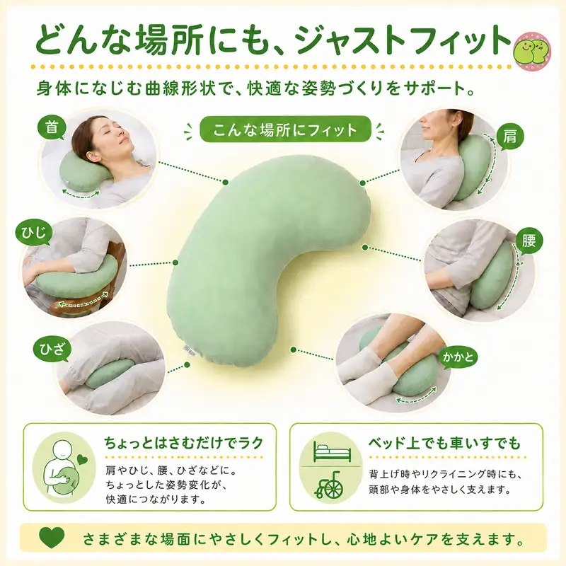 ビーズクッション 制菌 そらまめ クッション