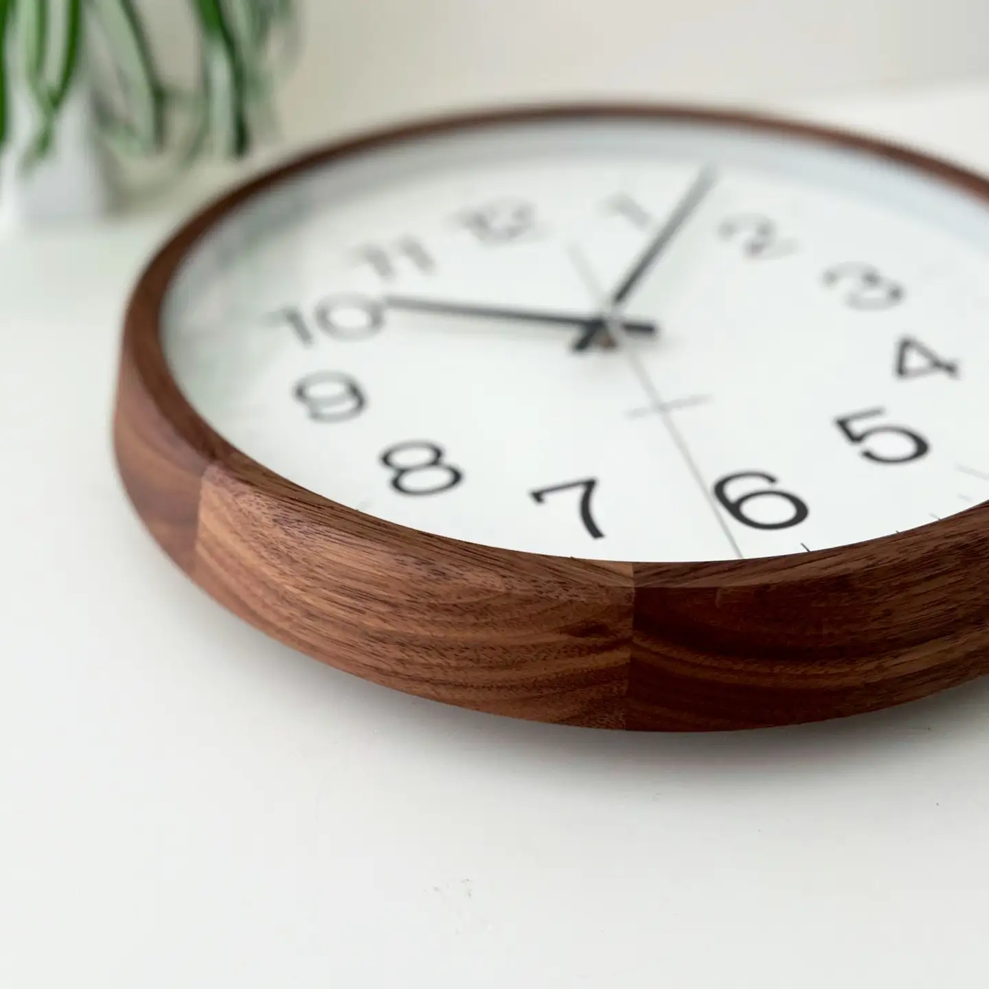 KATOMOKU muku clock 16 ウォールナット km- 113WARCS 木製 SKP電波時計