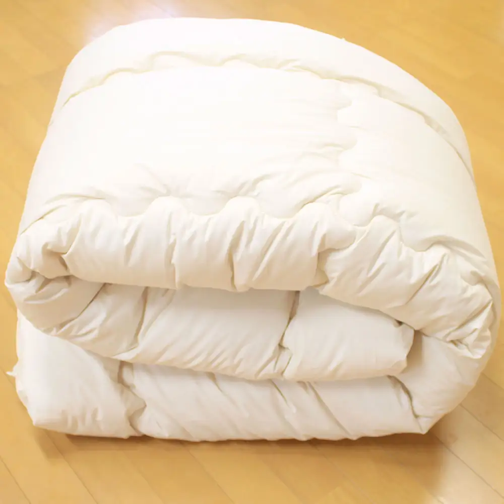 S68 お手頃 防ダニ 掛け布団 シングルサイズ （150 × 210cm） （中綿量 1.6kg） ／ 布団 フトン ふとん 掛ふとん かけふとん かけぶとん シングル ダニ予防 アレルギー予防 洗濯可能 洗濯可 丸洗い 側生地 綿100% 中綿 高機能ポリエステル100% 福岡県 みやま市