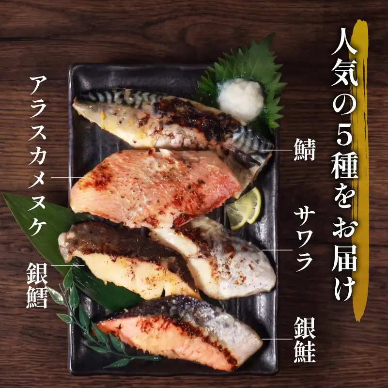 西京漬け 5種 セット 冷凍 計10切