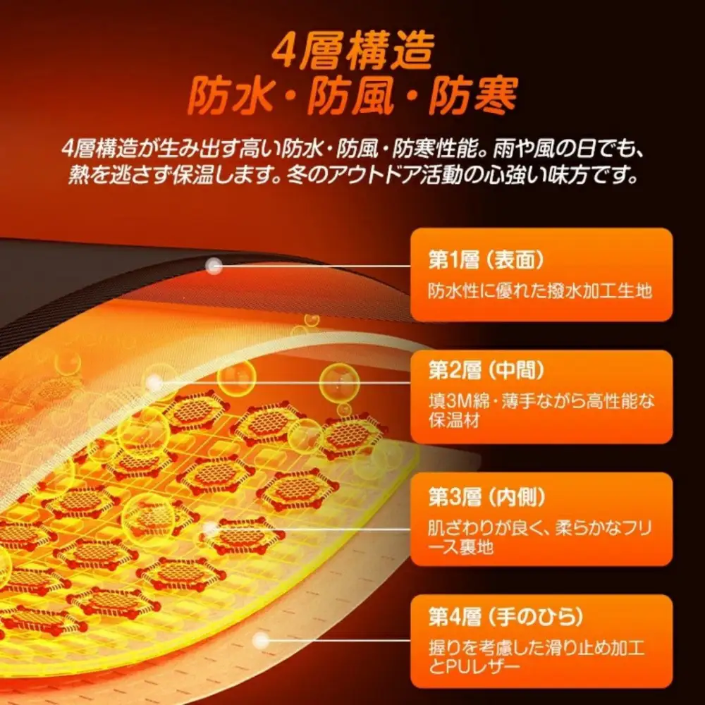 防寒手袋 XL【11100-2617】