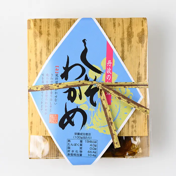 京都丹波佃煮 しそわかめ 130g 大江山食品