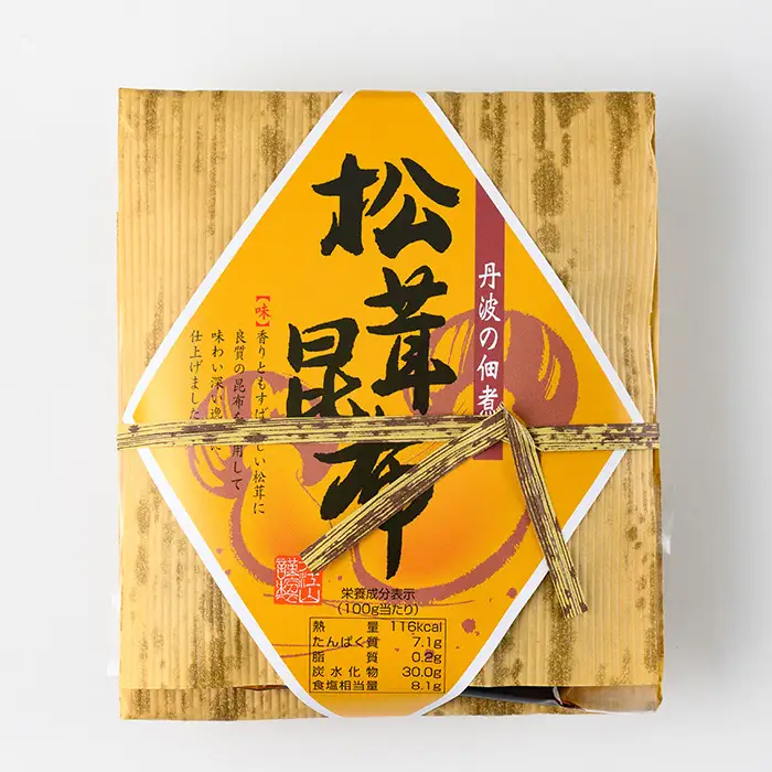 京都丹波佃煮 松茸昆布 100g 大江山食品