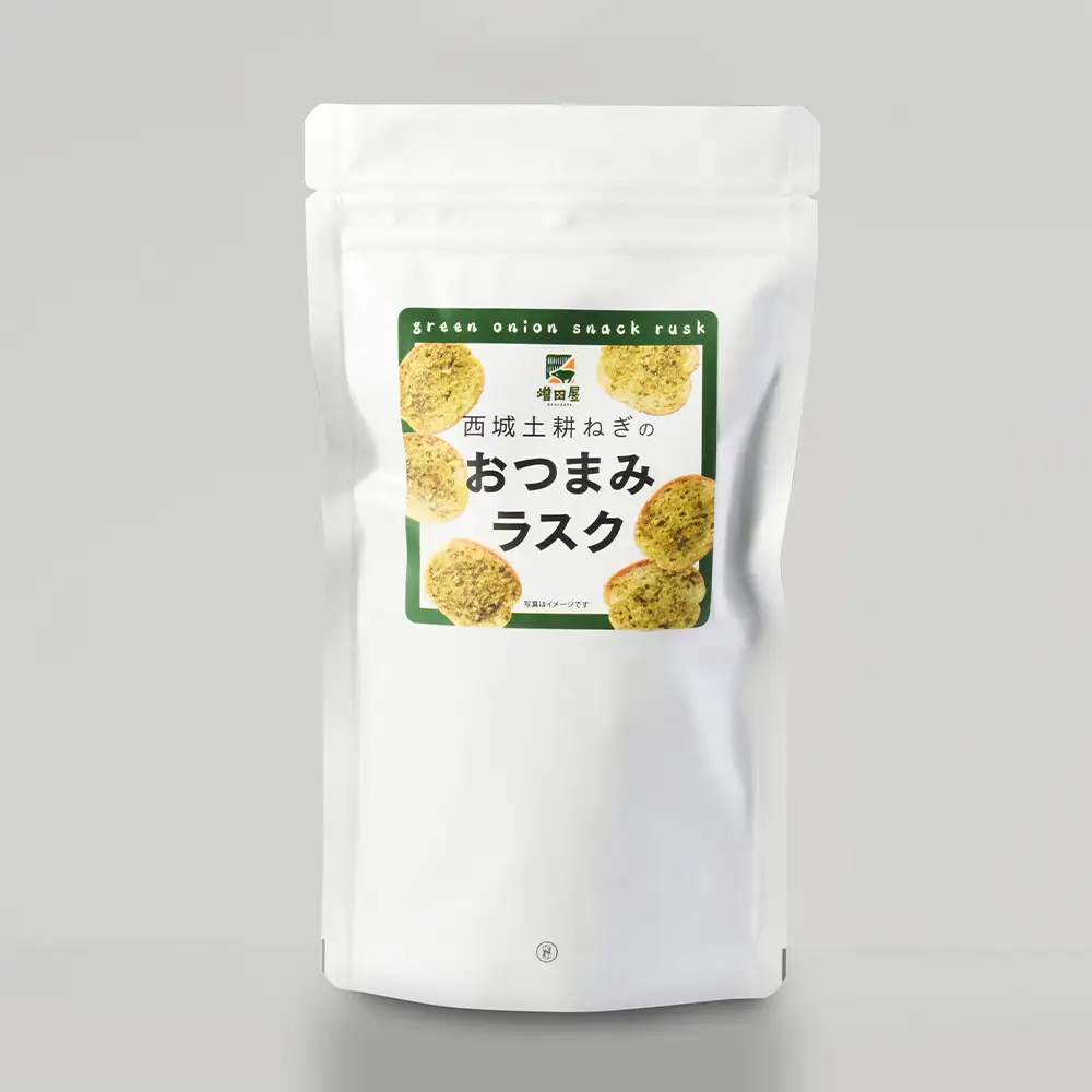 西城土耕ねぎのおつまみラスク 40g×3袋
