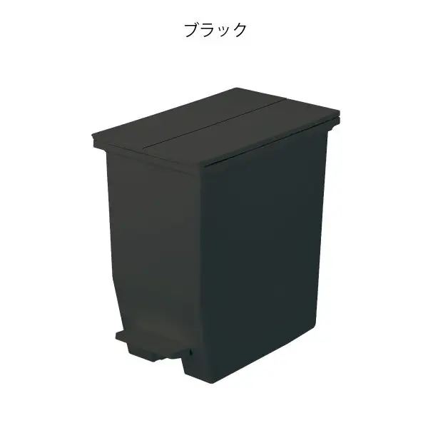 SOLOW ソロウ　ペダルオープンツイン 20L 3個セット ゴミ箱 ペダル式 キャスター付き 省スペース 抗菌 防汚 キッチン グレー