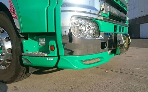 HINO グランドプロフィア 前期 フロントスポイラー （ タイプ1 ） トラック 車 カー カー用品 エアロパーツ パーツ カスタムパーツ カスタム
