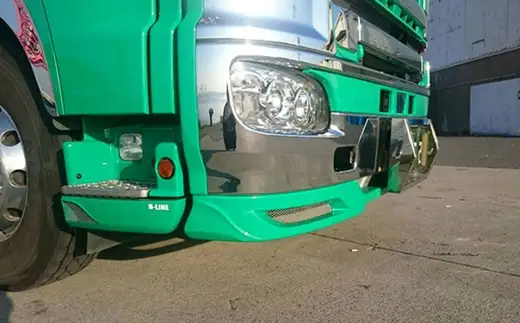 HINO グランドプロフィア 後期 フロントスポイラー （ タイプ1 ） 3P トラック 車 カー カー用品 エアロパーツ パーツ カスタムパーツ カスタム