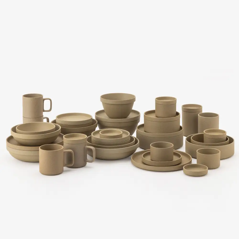 【美品】HASAMI PORCELAIN 波佐見焼 食器8点セット 波佐見焼 HASAMI PORCELAIN】HP ナチュラル Plate＆Bowl＆Mug 計38点