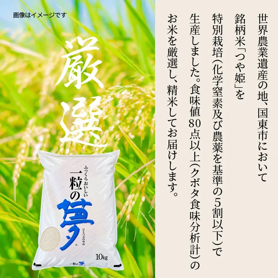 令和7年産米 食味値80点以上/国東産「つや姫」10kg_1673R-3