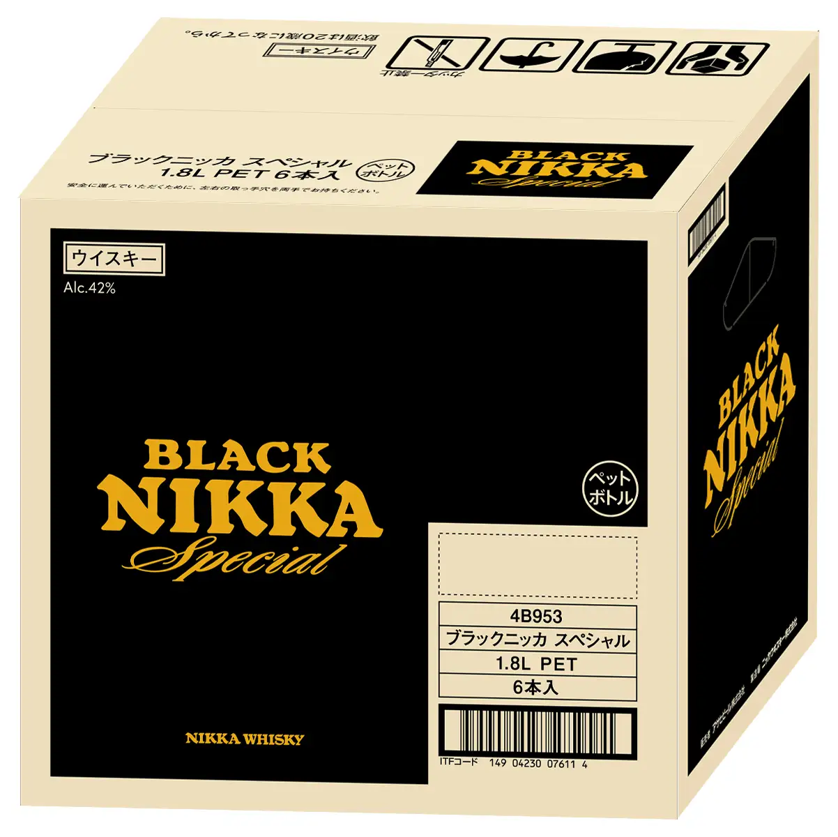 ニッカ ブラックニッカ　スペシャル 1800ml　6本ケース