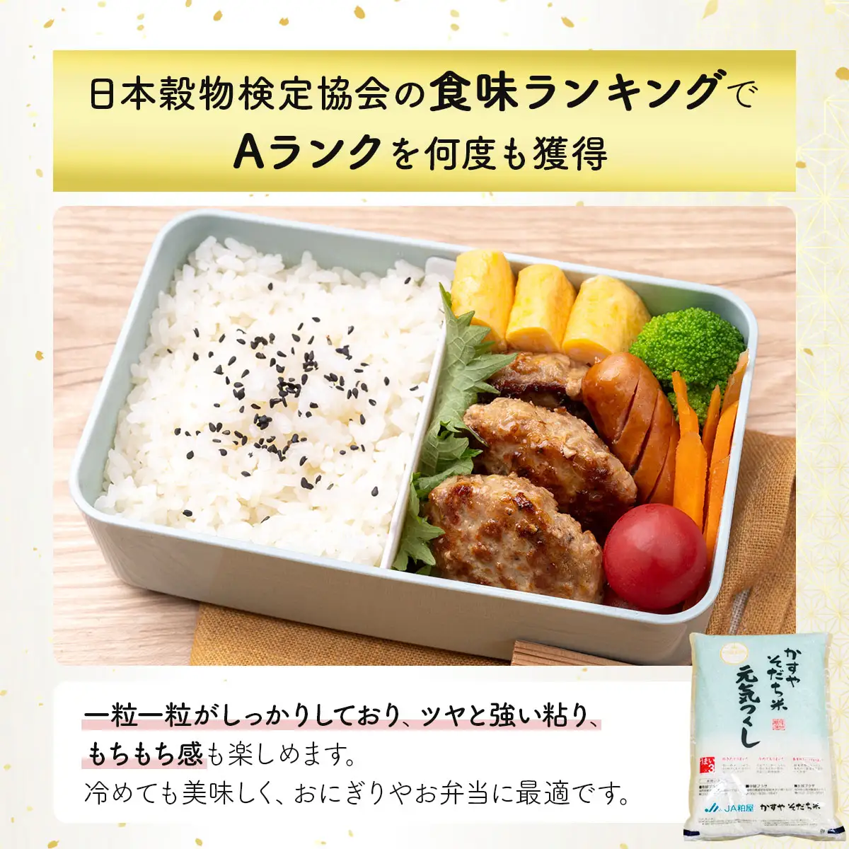 令和7年産 かすやそだち米「元気つくし」精米 10kg (5kg×2)【KN004】