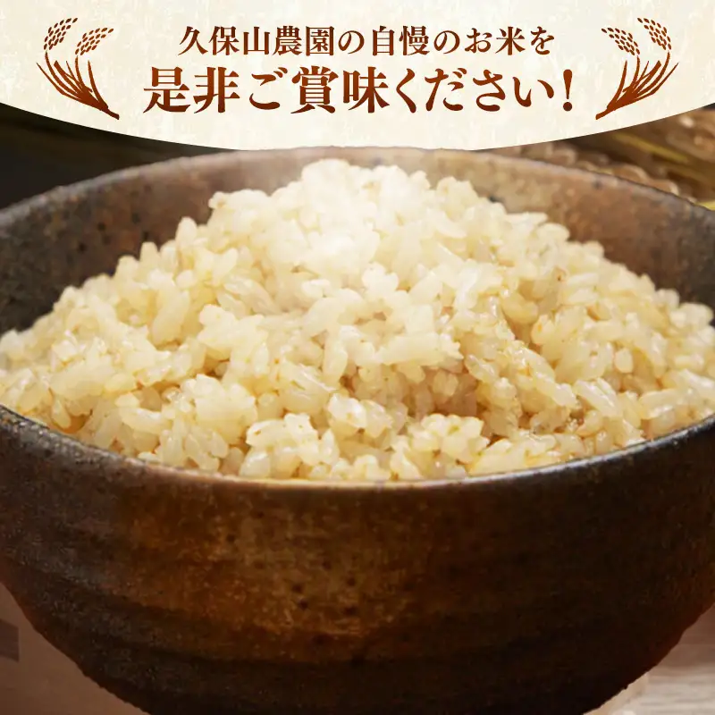 令和8年産【先行予約】久保山百年米 特別栽培米 玄米 5kg 夢つくし/元気つくし【玄米 お米 米 ご飯 ごはん ブランド 元気つくし 夢つくし 農家直送 小分け 福岡県 筑前町 BT053】