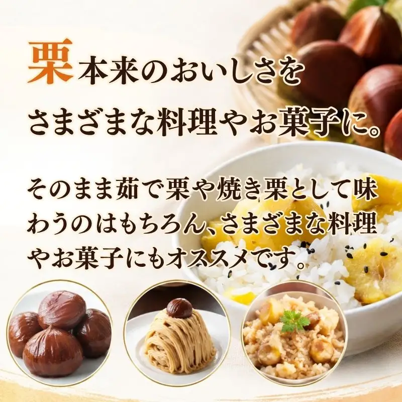 先行予約 2026年度産 丹波くり 約1kg 2Lサイズ 丹波栗 京都