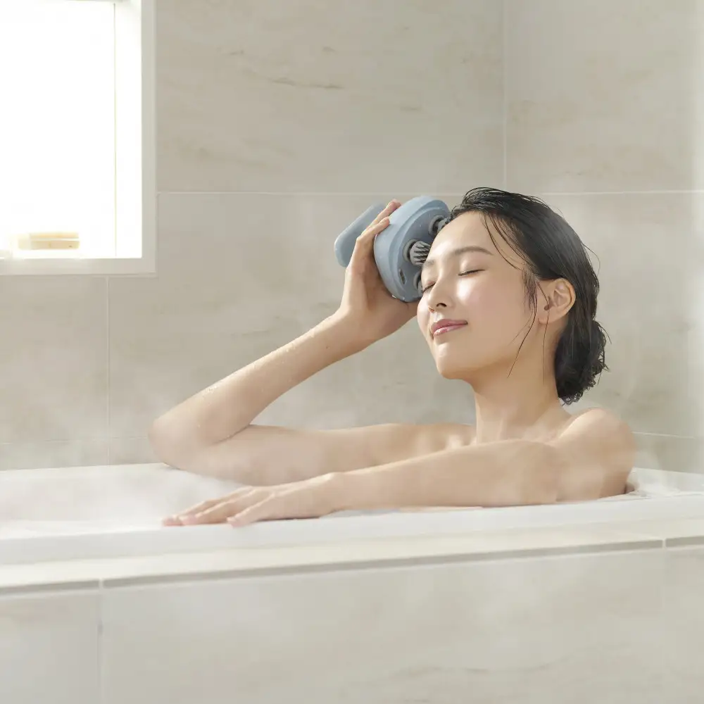 ヘアケアヘッドスパ HSL-M01-A ブルー
