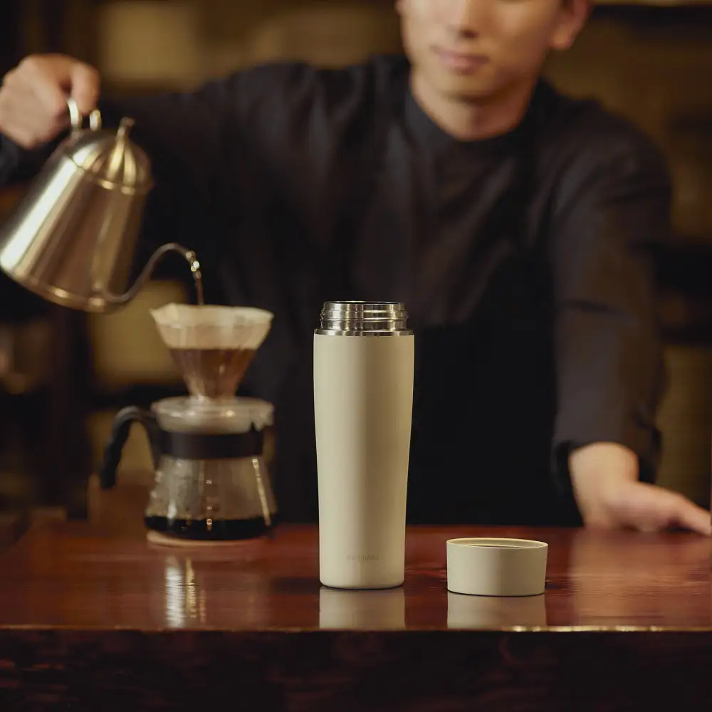 セラミックコーティングマグボトル５００ｍｌ CMSS-500 ホワイト