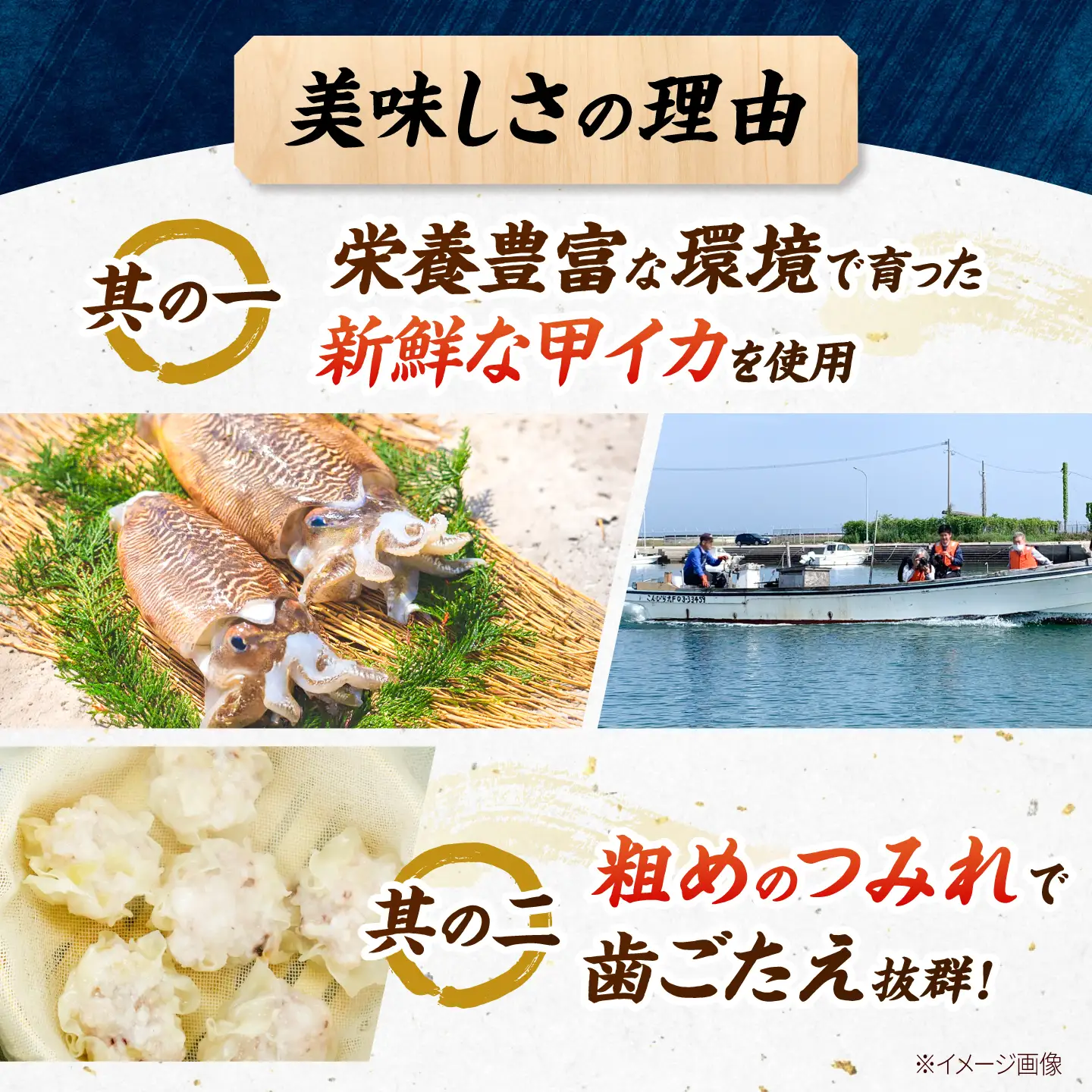 甲いかしゅうまい 250g×3P BGAW004 焼売 しゅうまい