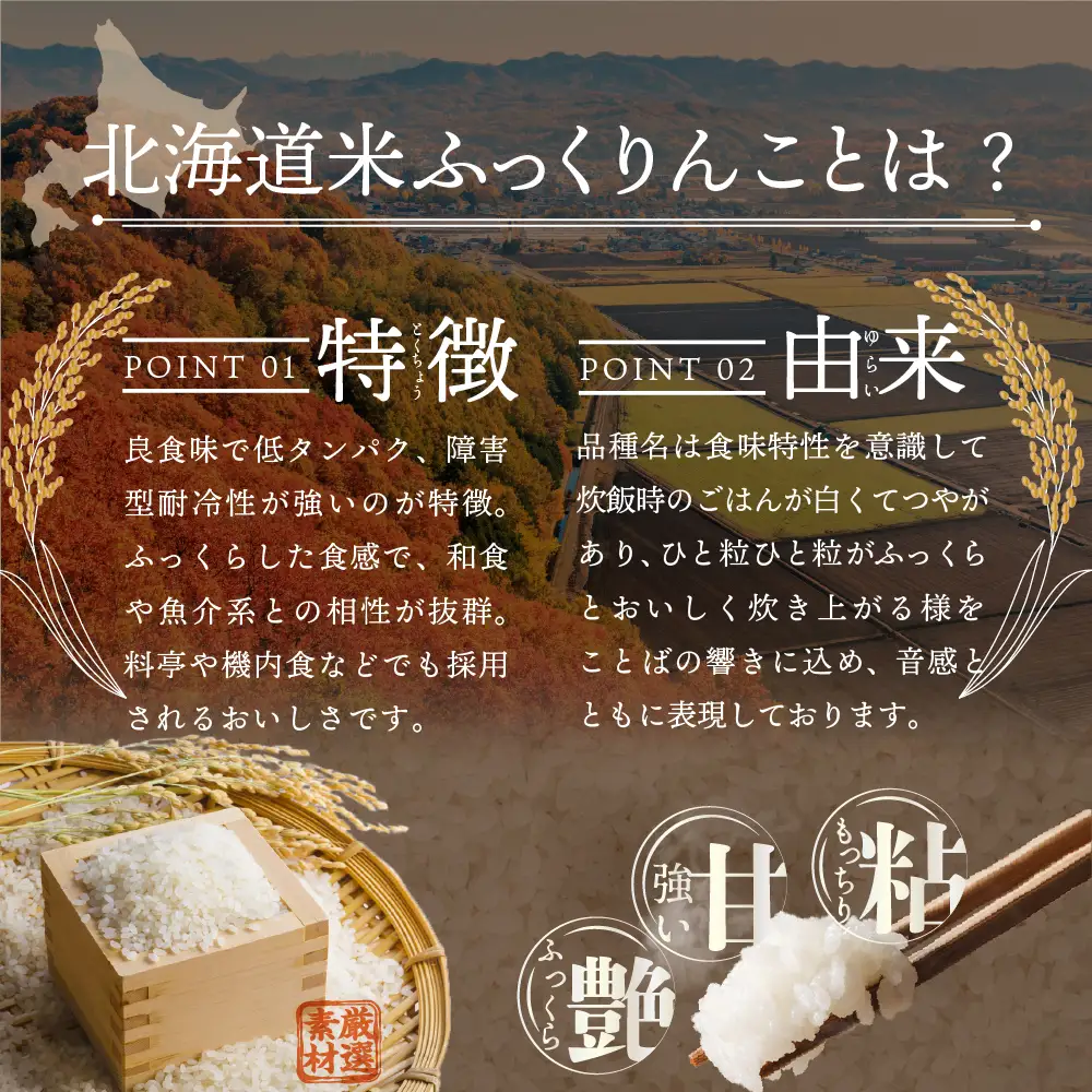 【5ヶ月定期便(初回11月発送)】令和8年産 北海道産ふっくりんこ(10kg×5カ月) 五つ星お米マイスター監修 Aランク【16087】