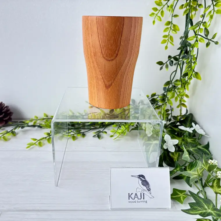 KAJI燻製木製グラス（欅）ギフト包装
