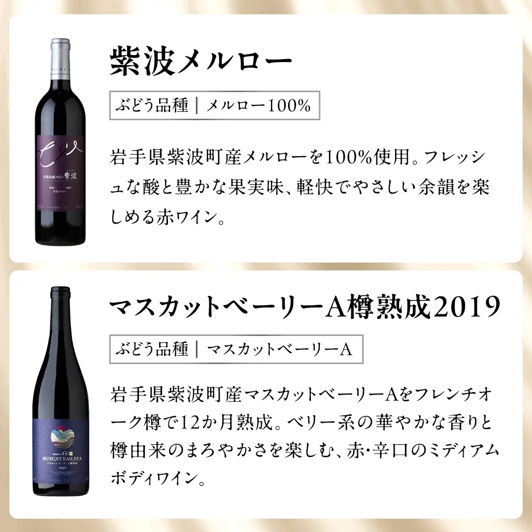 自園自醸ワイン紫波 辛口ワイン 10本セット (AL115)