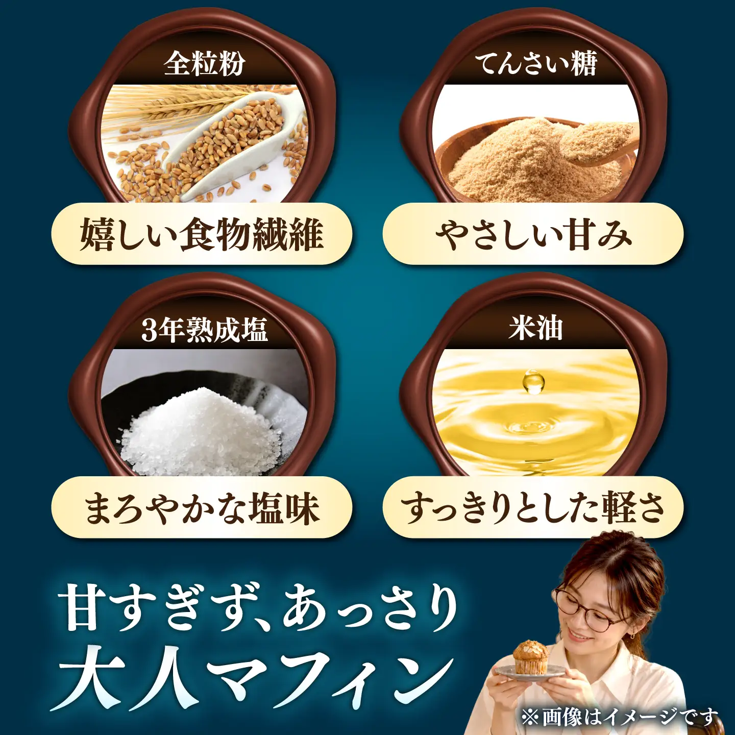 おまかせマフィン9個セット　長与町/Baked goods am[ECW002]