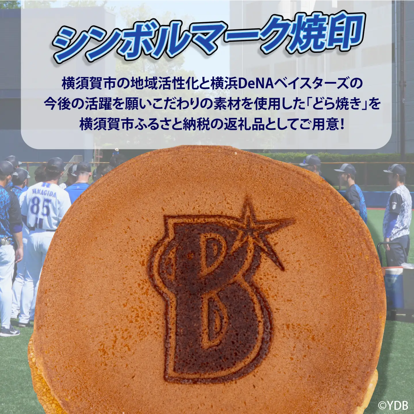 どら焼き 横浜DeNAベイスターズ限定デザイン 3個入り×4箱【有限会社さかくら総本家】[AKEI018] AKIF