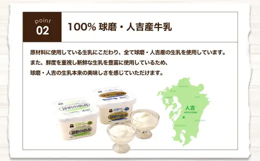 球磨の恵み ヨーグルト セット 計4000g（加糖・砂糖不使用）1000g×各2個セット 乳製品 生乳 朝食 おやつ ヘルシー