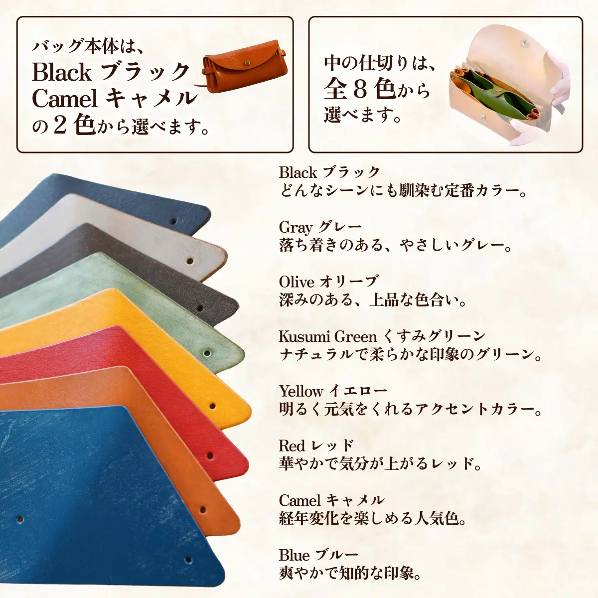 ハンドメイド 本革 アコーディオンショルダーバッグ ブラック レザー ハンドメイド