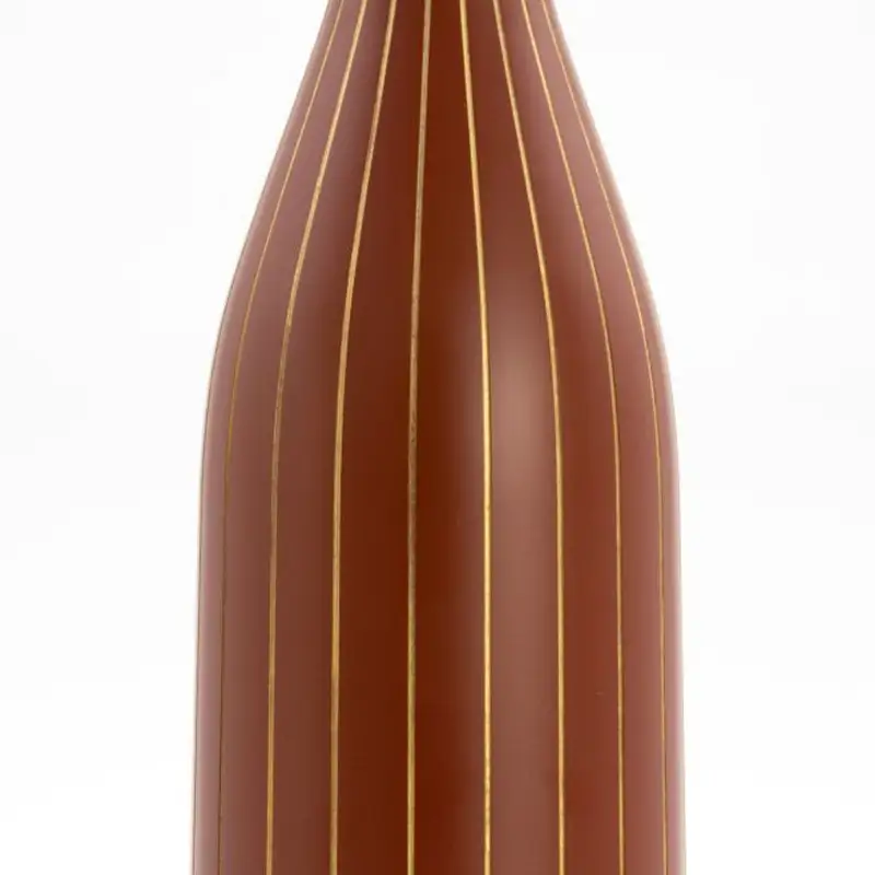 【高岡銅器】Flower Vase RAPPA SLIM(Red) モダン おしゃれ 花瓶 かびん 花立 花器 富山県 高岡 FAD-2129