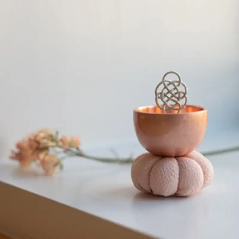 【高岡銅器】ざふりん（Pink gold） モダン おしゃれ  かわいい おりん 現代仏具 鳴物仏具 富山県 高岡 FAD-2126