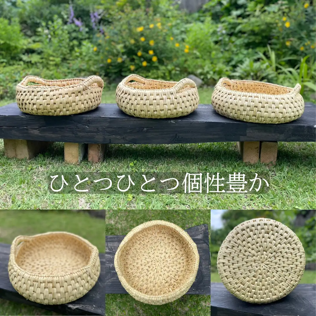【小谷村伝統工芸品】藁で作る「猫かご」