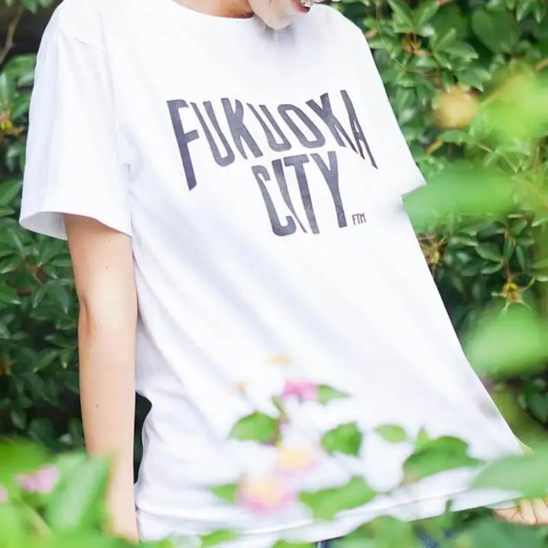 FUKUOKA CITY T-shirt（フクオカシティTシャツ）ホワイト・XLサイズ