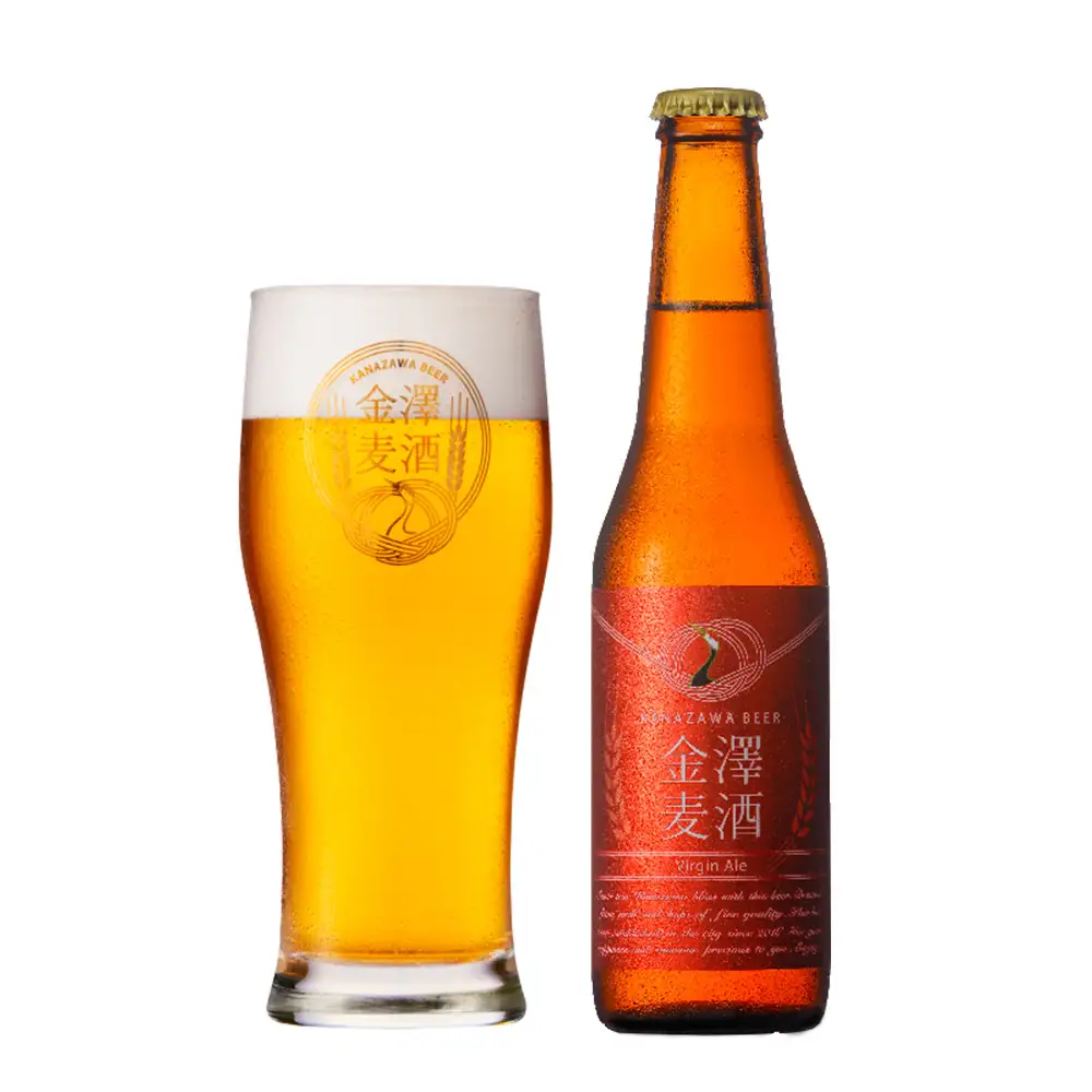 金沢産 グルテンフリー アルコール飲料 ”ジンジャリカ” + 紅白金澤麦酒 セット クラフトビール