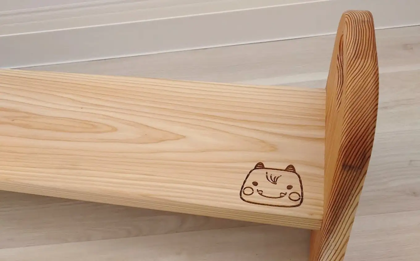 【数量限定】木製ベンチ 柏崎杉 SugiLulu ベンチ 小×1個 [Y0636]