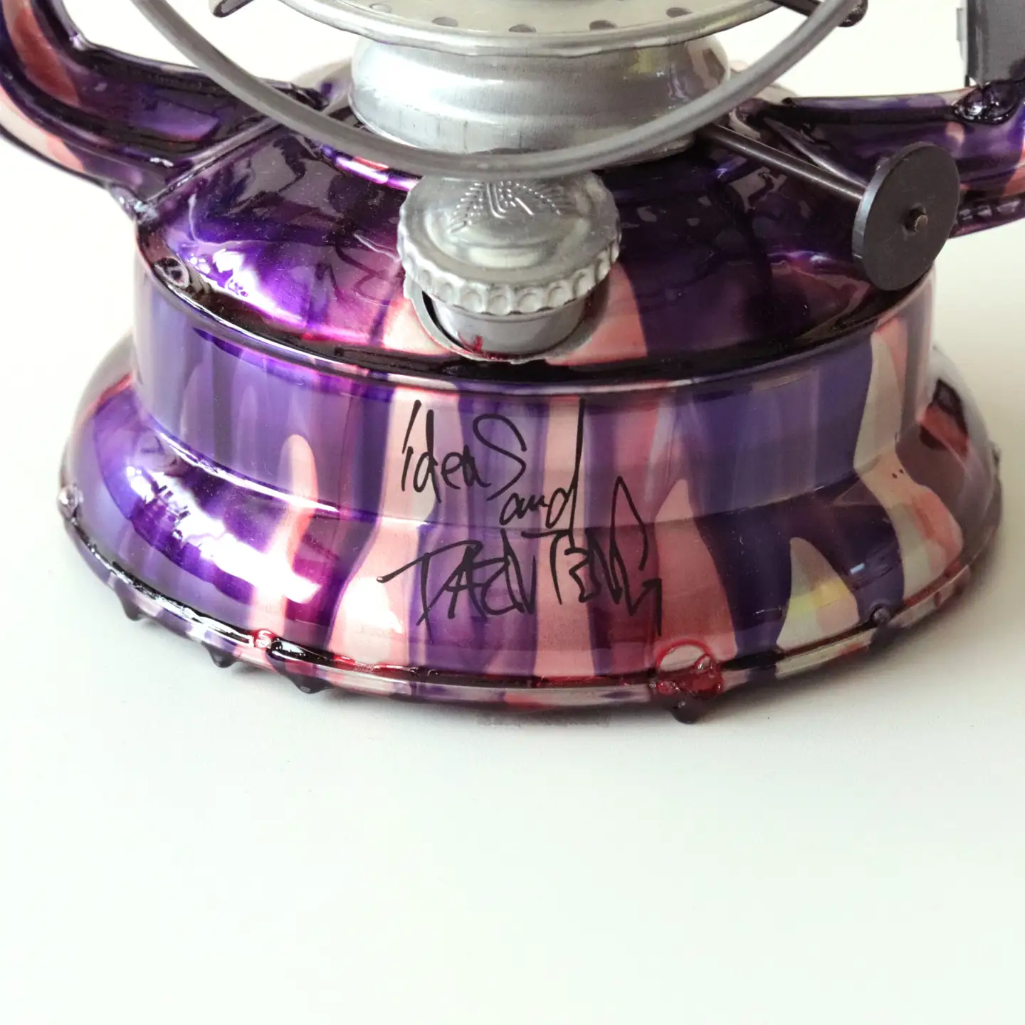 T120　#500ハリケーンランプ -Purple Cloud-