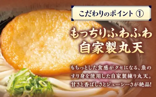 資さん丸天うどん （ 20人前 ） うどん 麺 ソウルフード おかず お惣菜 昼食 夕食 夜食 軽食 簡単調理 時短 トッピング 出汁 濃縮つゆ 冷凍 08
