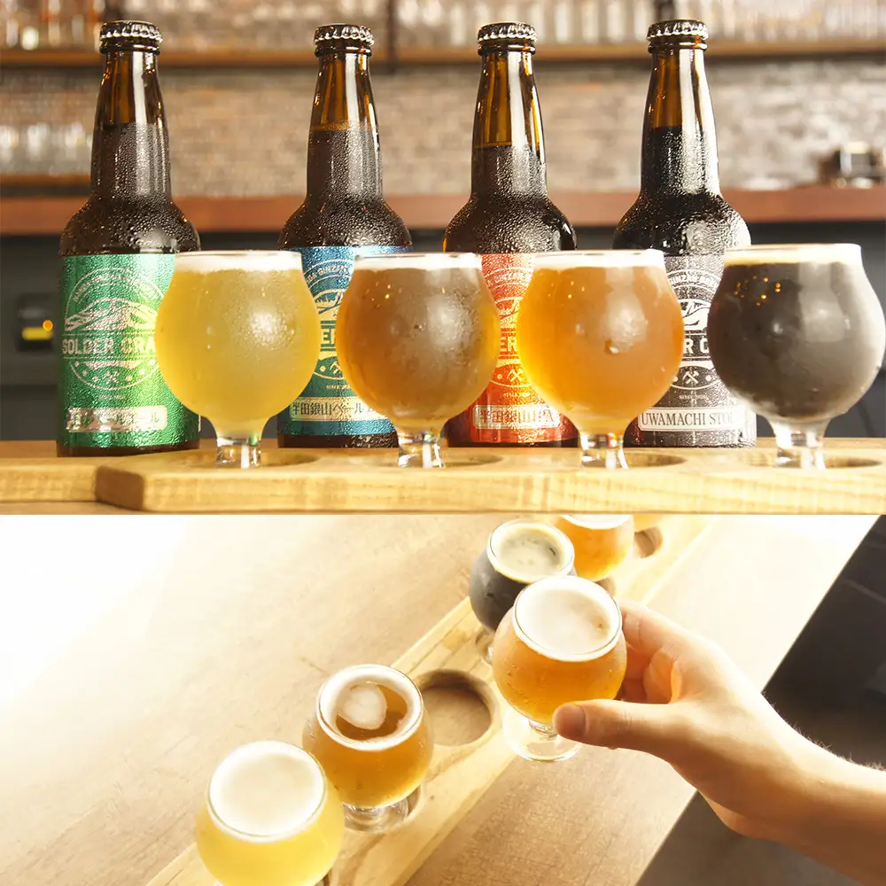 アメリカンホップの爽やかな香り！「半田銀山IPA」3本セット ／ ビール クラフトビール 地ビール ビールセット 330ml 瓶ビール 家飲み ギフト お取り寄せ お酒好き プレゼント 小容量 飲みやすい ビール好き 桑折 こおり こおりまち 福島県 特産品 半田銀山ブルワリー 【07301-0306】