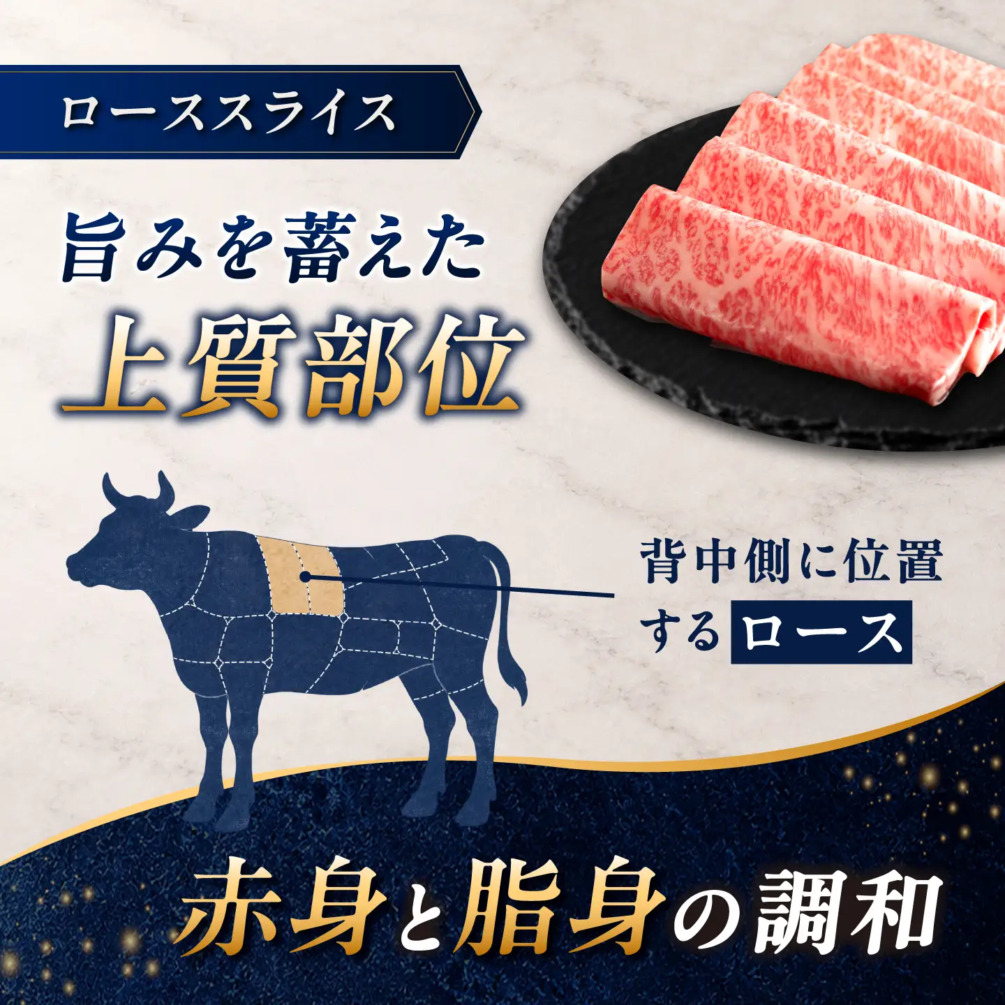 佐賀牛 ローススライス 600g(300g×2パック)/ 久田精肉店[UFG014]