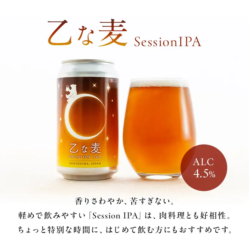 クラフトビールおまかせ6本セット(350ml缶)｜あぶくまビール 福島県玉川村 FT18-278