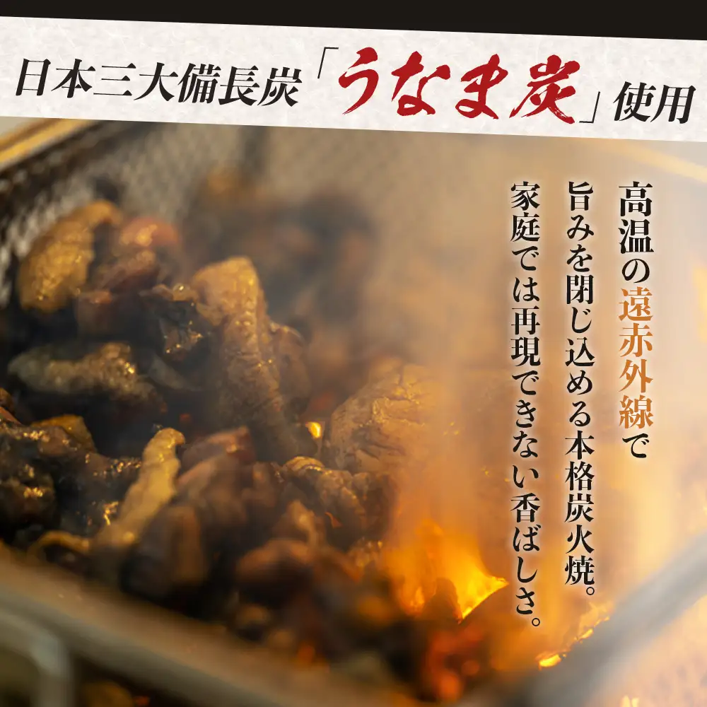 みやざき地頭鶏 絶品炭火焼 約1.2kg（120g×10P）冷凍 大容量｜鶏肉 地鶏 炭火焼 備長炭 焼き鳥 晩酌 おかず 惣菜 ムネ肉 モモ肉 郷土料理 じとっこ 宮崎地鶏 興洋開発株式会社 宮崎県 諸塚村 KY-23