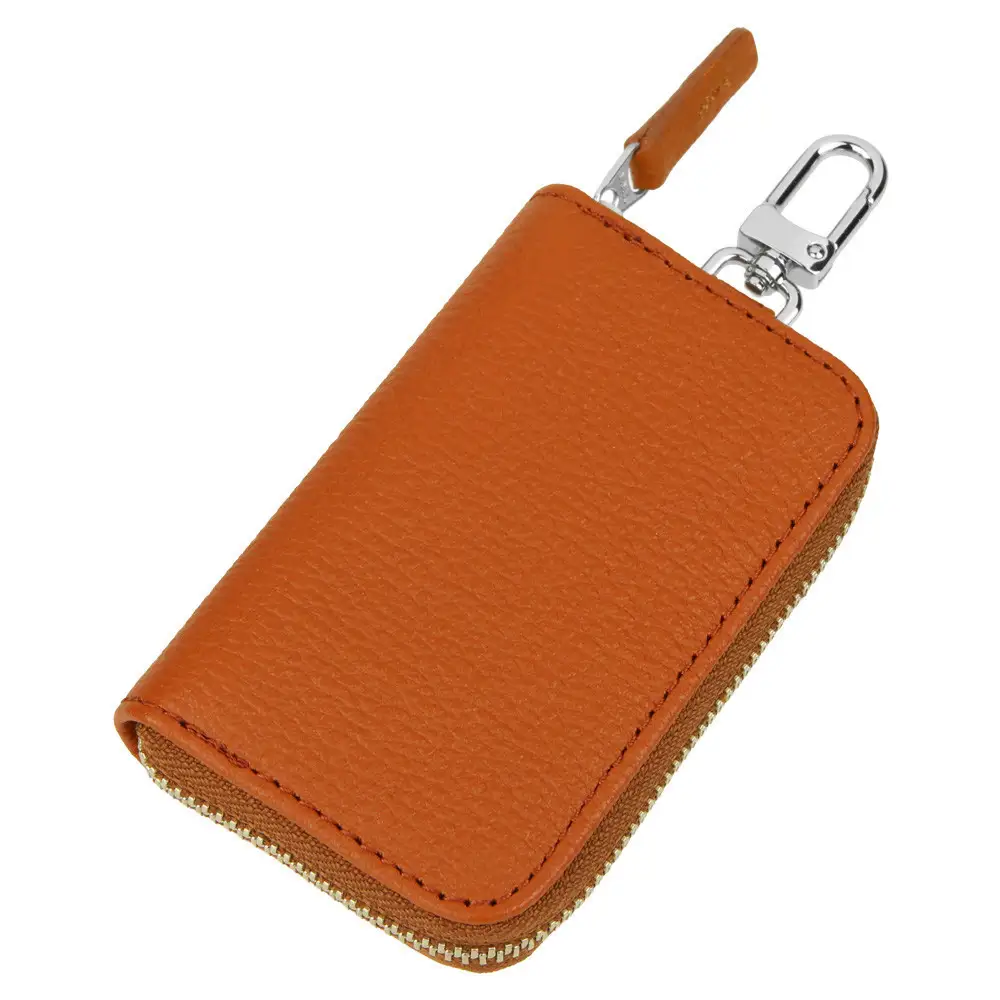 FUKUNARY 広島レザー 本革 牛革 スマートキーケース Lサイズ カフェラテ HL131L