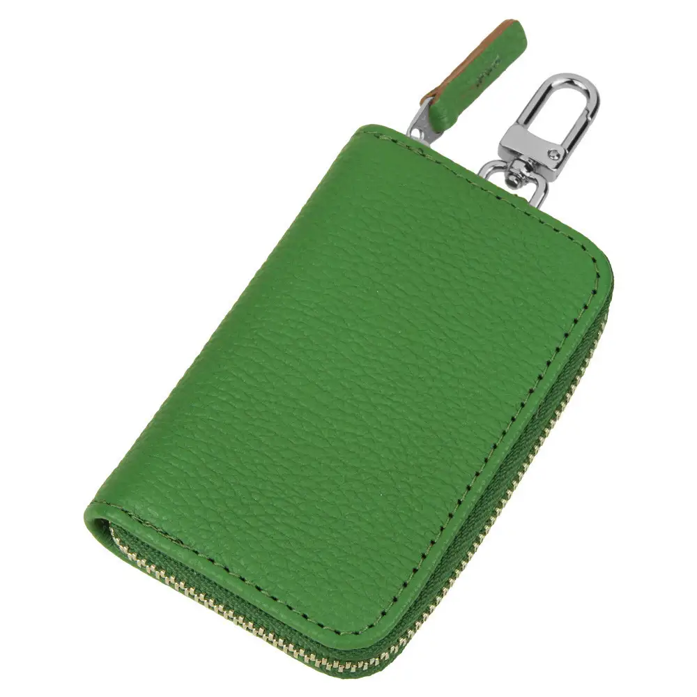 FUKUNARY 広島レザー 本革 牛革 スマートキーケース Lサイズ フォレストグリーン HL131L