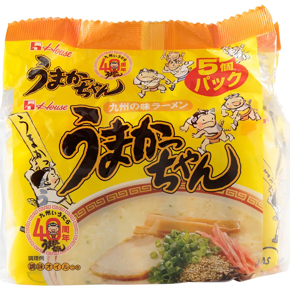 豚骨ラーメン うまかっちゃん 10食(5パック×2)[H0233]