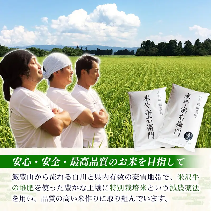 【R8年産米】つや姫 白米 10kg(5kg×2) - 米 ごはん ブランド米  山形県 飯豊町