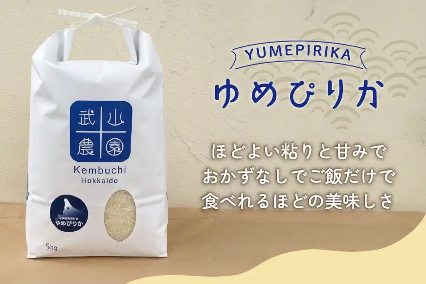 米 令和8年 6回 定期便 ゆめぴりか 5kg