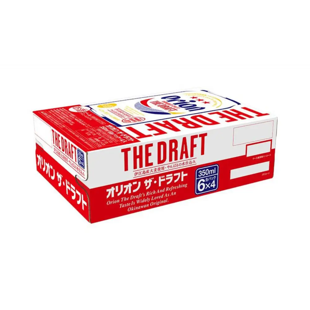 【定期便　全3回】【ふるさと納税】オリオン ザ・ドラフト（350ml・24本）×3ケース ｜ オリオン オリオンビール 酒 ビール 県認定返礼品