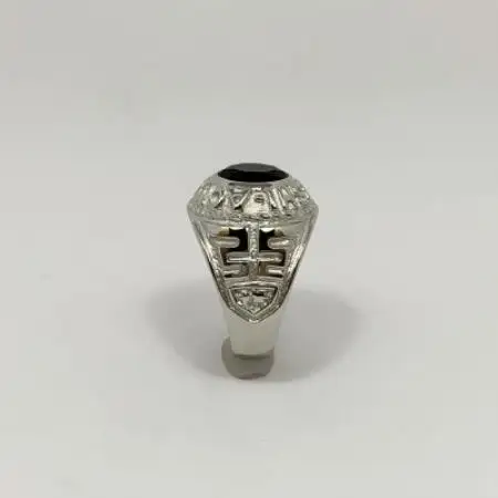 アクセサリー 指輪 (鋳造)PT950　オニキス　 サイズ 13号【配送不可地域：沖縄県】【1770628】